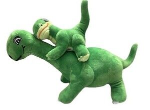 SINCLAIR GAS Dino & Baby Plush Toy Dino Station Dinosaur Gas And Oil Collectible